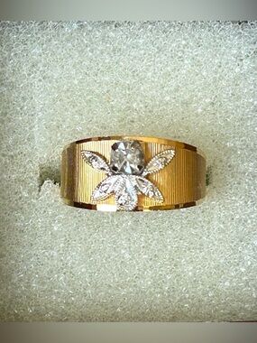 Vintage Uncas Gold Plated Ring